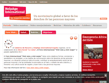 Tablet Screenshot of helpage.es